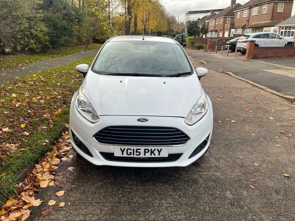 Ford Fiesta 1.25 Zetec Euro 6 YG15PKY White #5