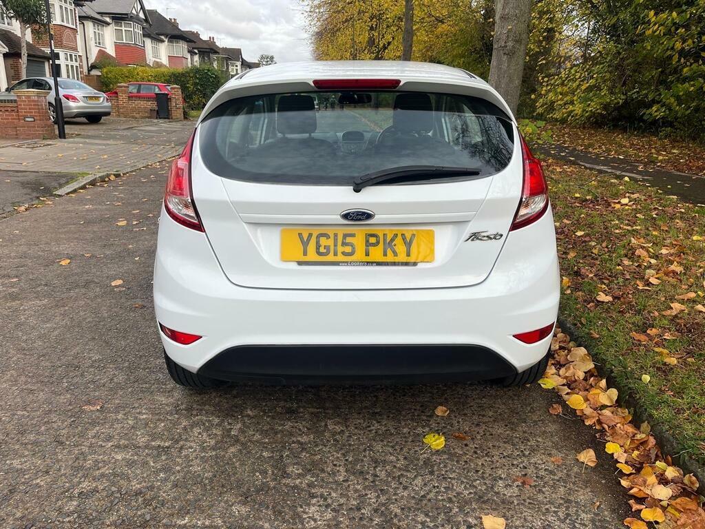 Ford Fiesta 1.25 Zetec Euro 6 YG15PKY White #6