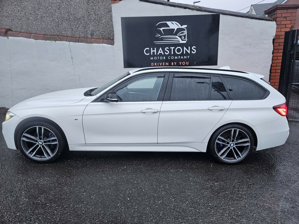 BMW 3 Series Estate 2.0 320I Xdrive M Sport Shadow Edition 201 YH18HGE White #5