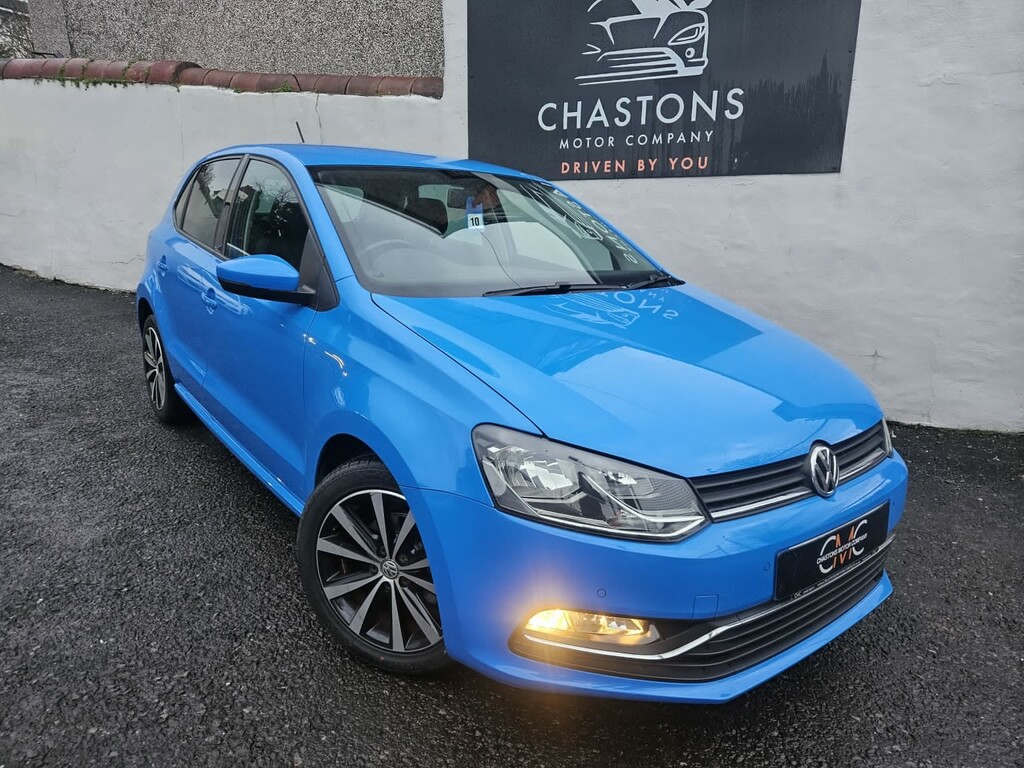 Volkswagen Polo Hatchback 1.2 Tsi Bluemotion Tech Match 2017 Blue