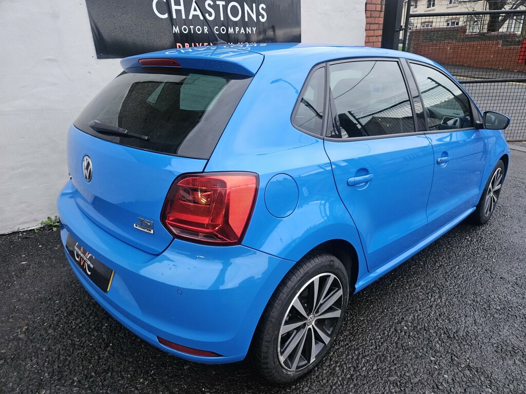 Volkswagen Polo Hatchback 1.2 Tsi Bluemotion Tech Match 2017 LT17WWZ Blue #5