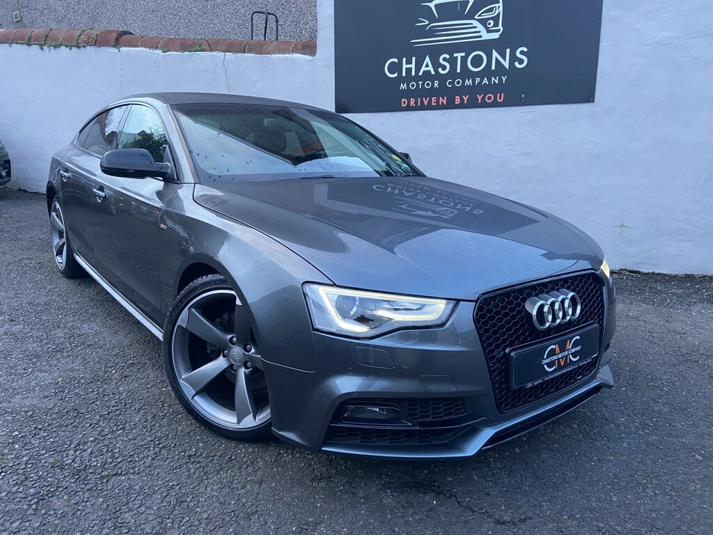 Audi A5 Hatchback 2.0 Tdi Black Edition Plus 201515 Grey
