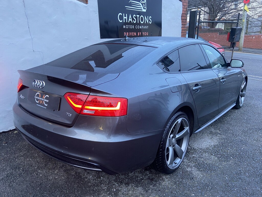 Audi A5 Hatchback 2.0 Tdi Black Edition Plus 201515 BK15JXM Grey #3