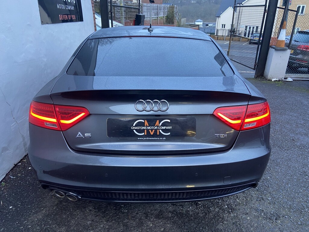 Audi A5 Hatchback 2.0 Tdi Black Edition Plus 201515 BK15JXM Grey #4
