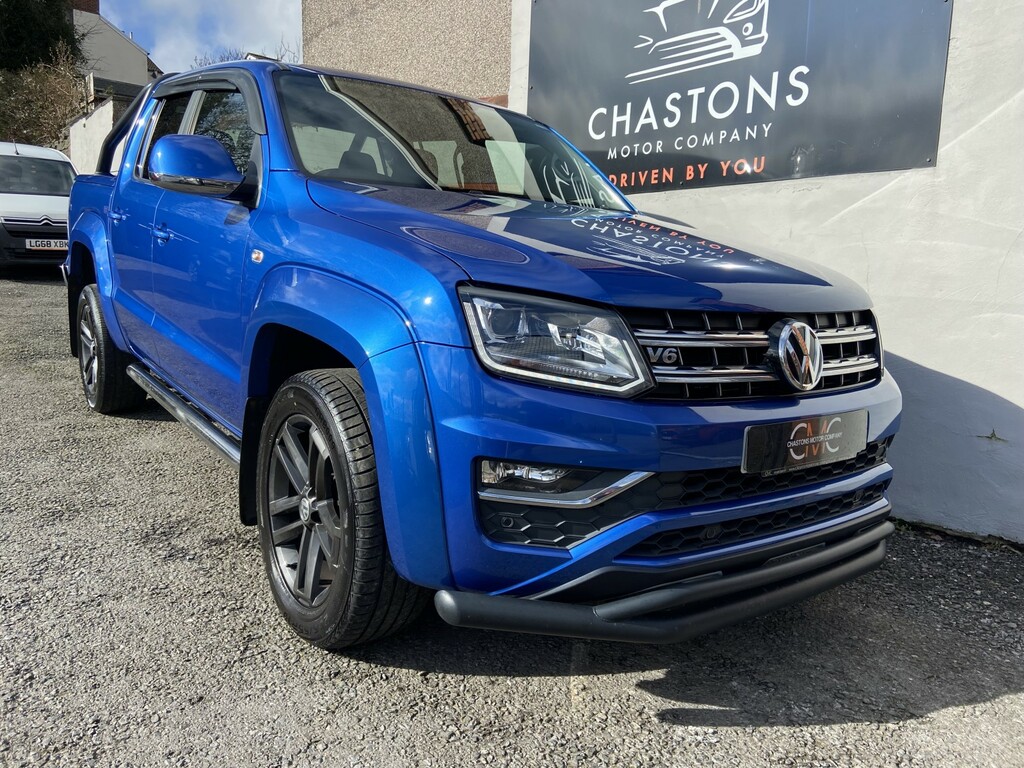Volkswagen Amarok Pickup 3.0 Tdi V6 Highline 2019 CK69EFP Blue #4