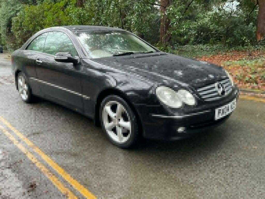 Mercedes-Benz CLK 2.7 Clk270 Cdi Elegance Black #3