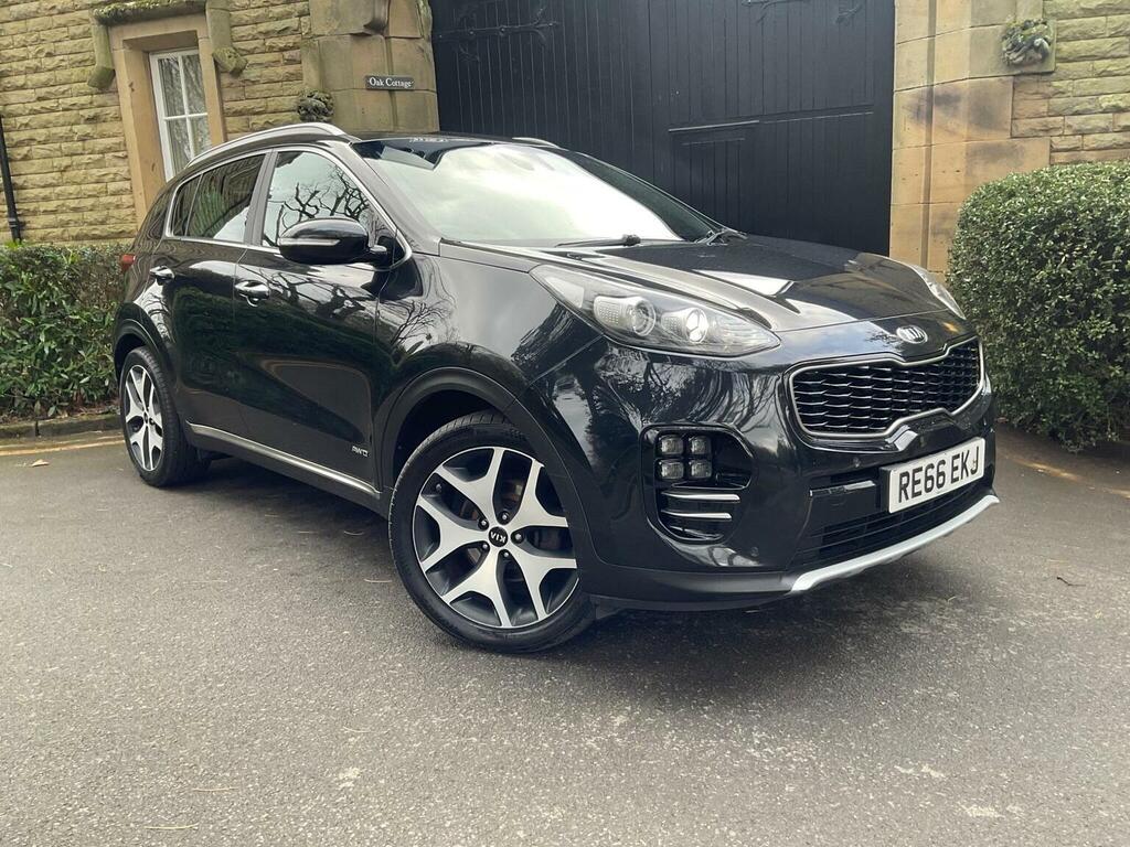Kia Sportage 2.0 Crdi Gt-line Awd Euro 6 Black
