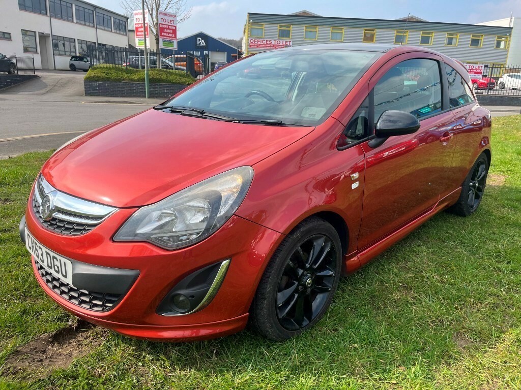 Vauxhall Corsa Limited Edition CK63DGU Orange #3