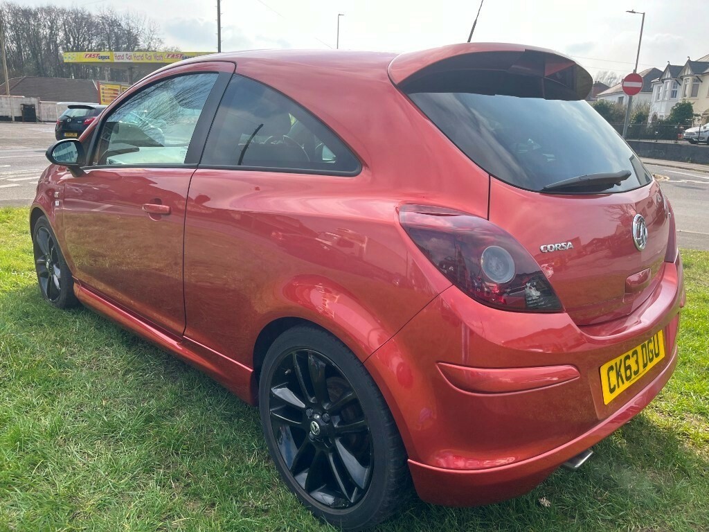 Vauxhall Corsa Limited Edition CK63DGU Orange #4
