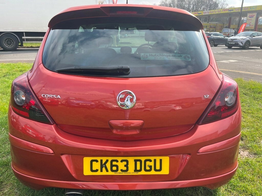 Vauxhall Corsa Limited Edition CK63DGU Orange #5