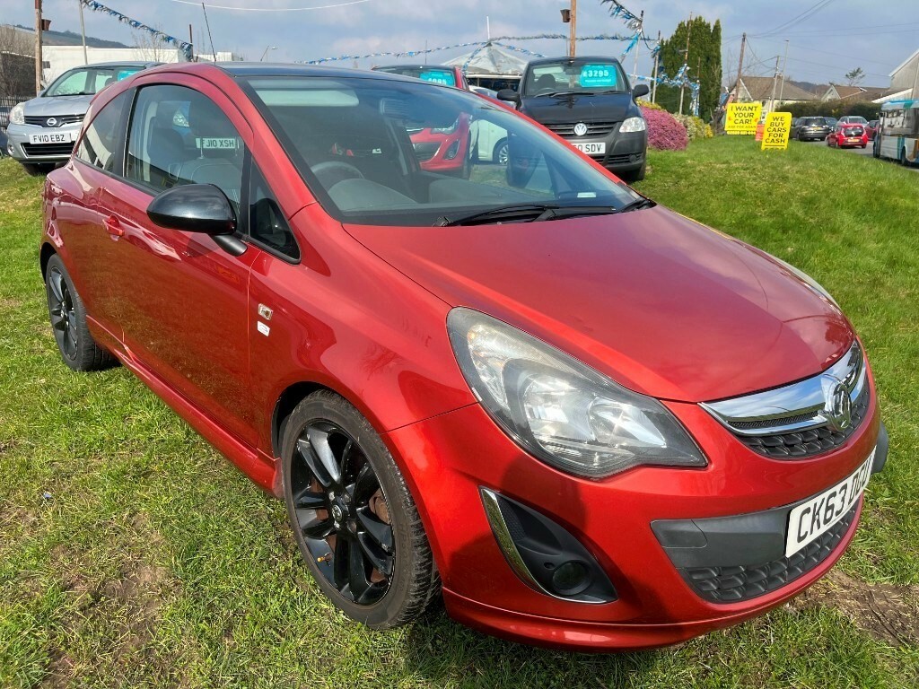 Vauxhall Corsa Limited Edition Orange