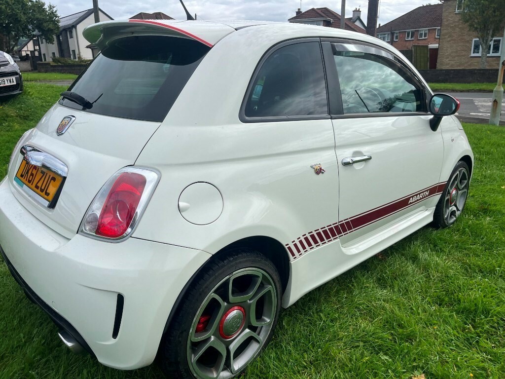 Abarth 500 -- White #6