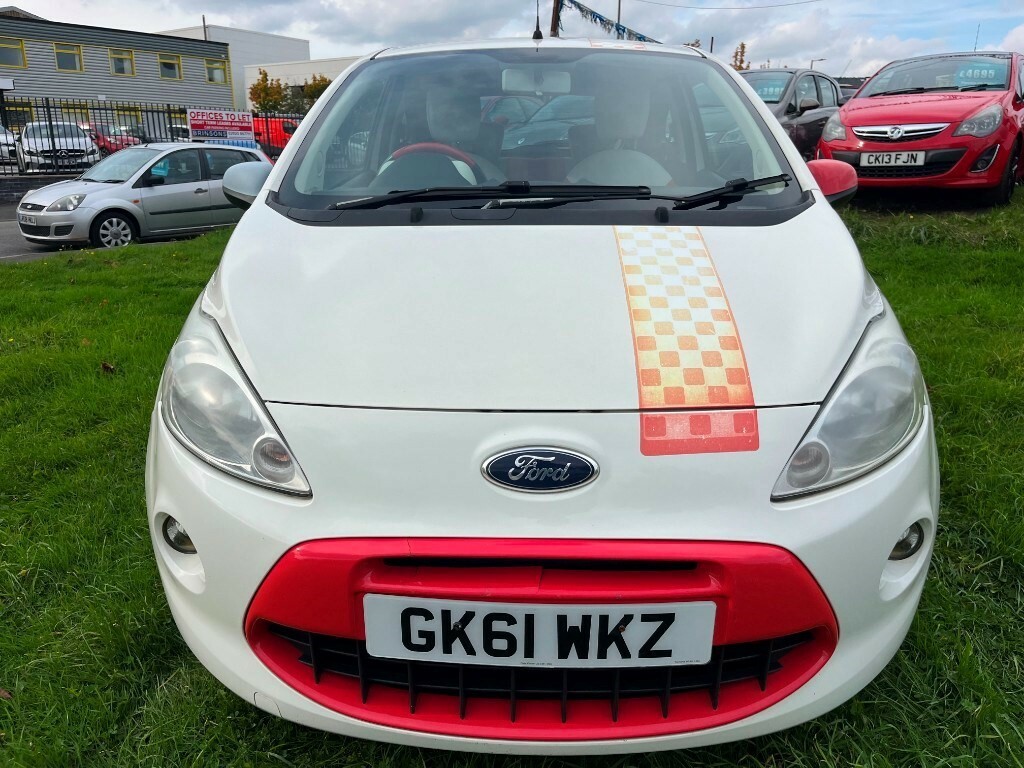 Ford KA Grand Prix GK61WKZ White #3