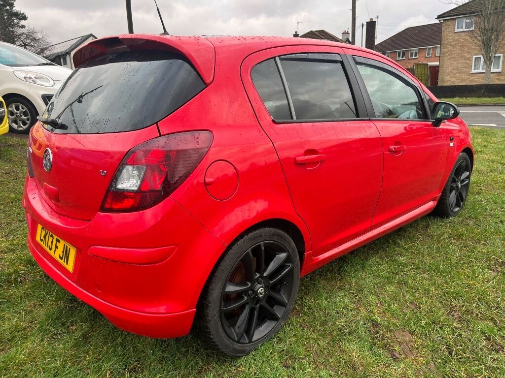 Vauxhall Corsa Limited Edition Red #3