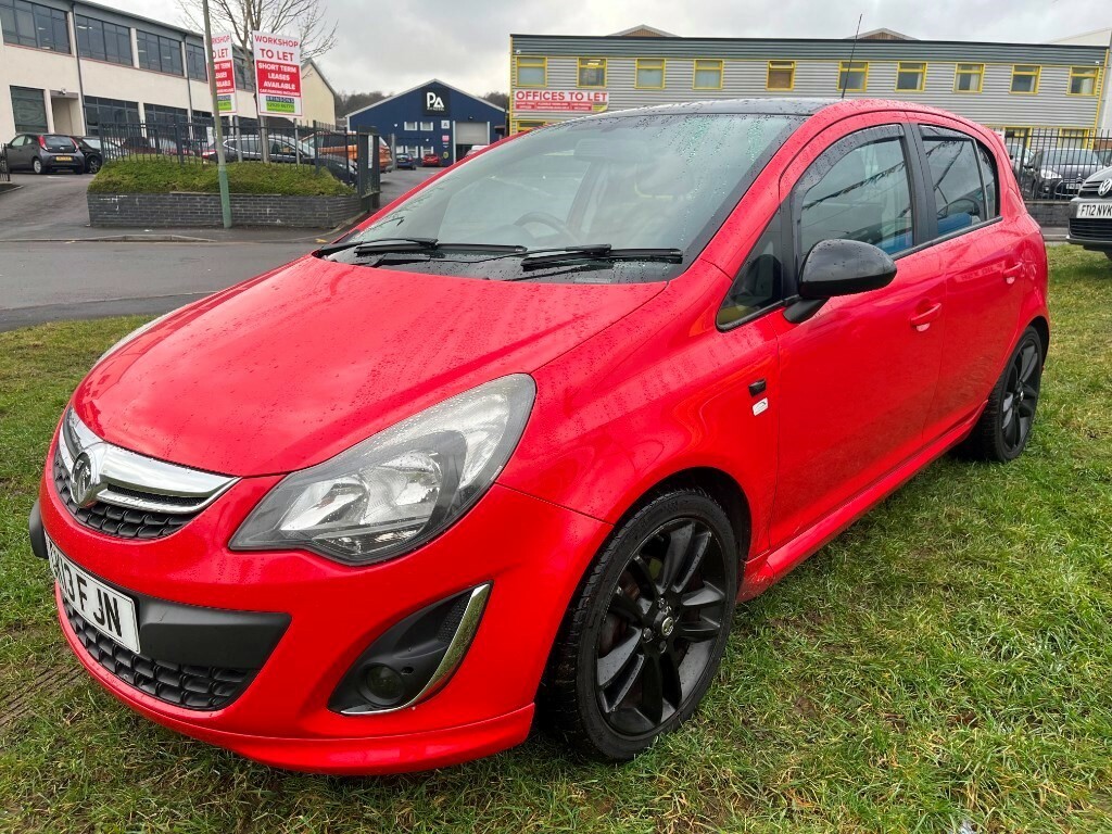 Vauxhall Corsa Limited Edition Red #4