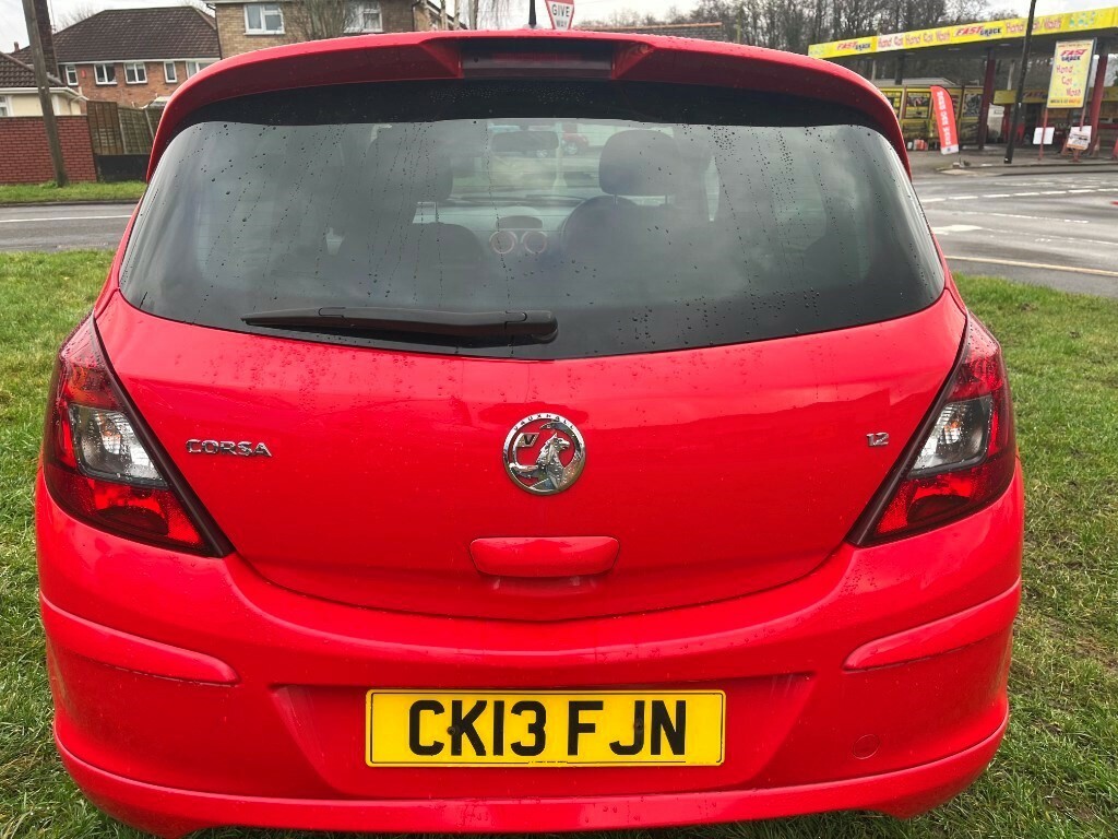 Vauxhall Corsa Limited Edition Red #5