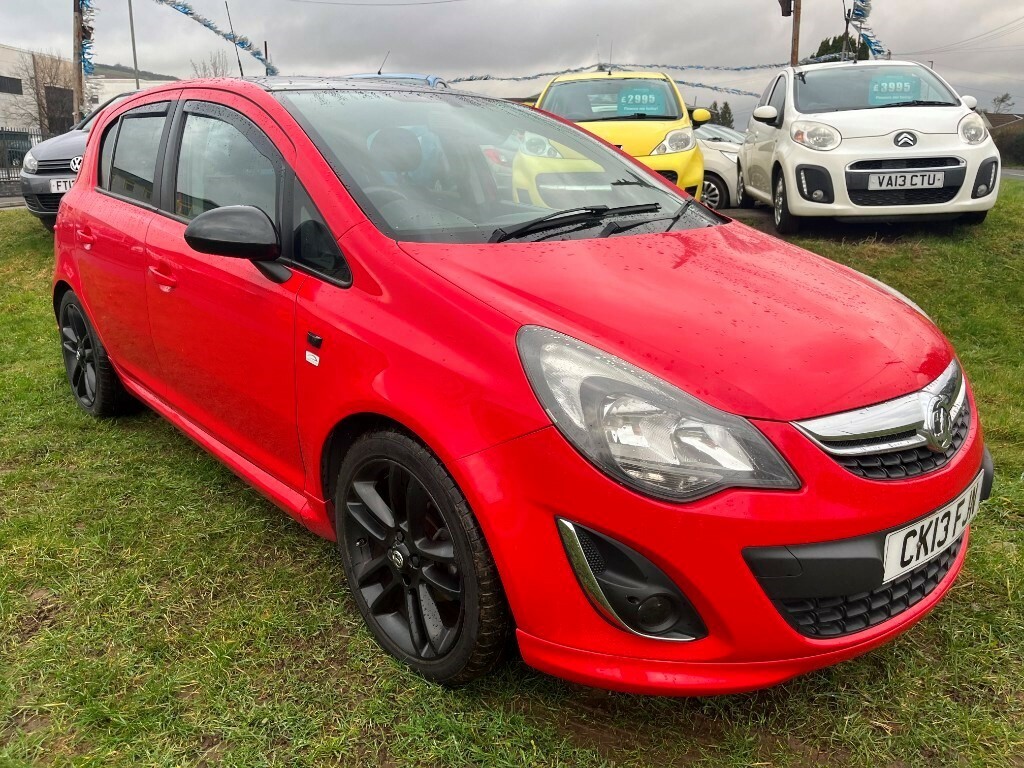 Vauxhall Corsa Limited Edition Red