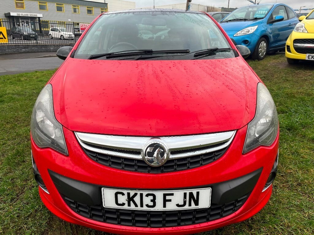 Vauxhall Corsa Limited Edition Red #2