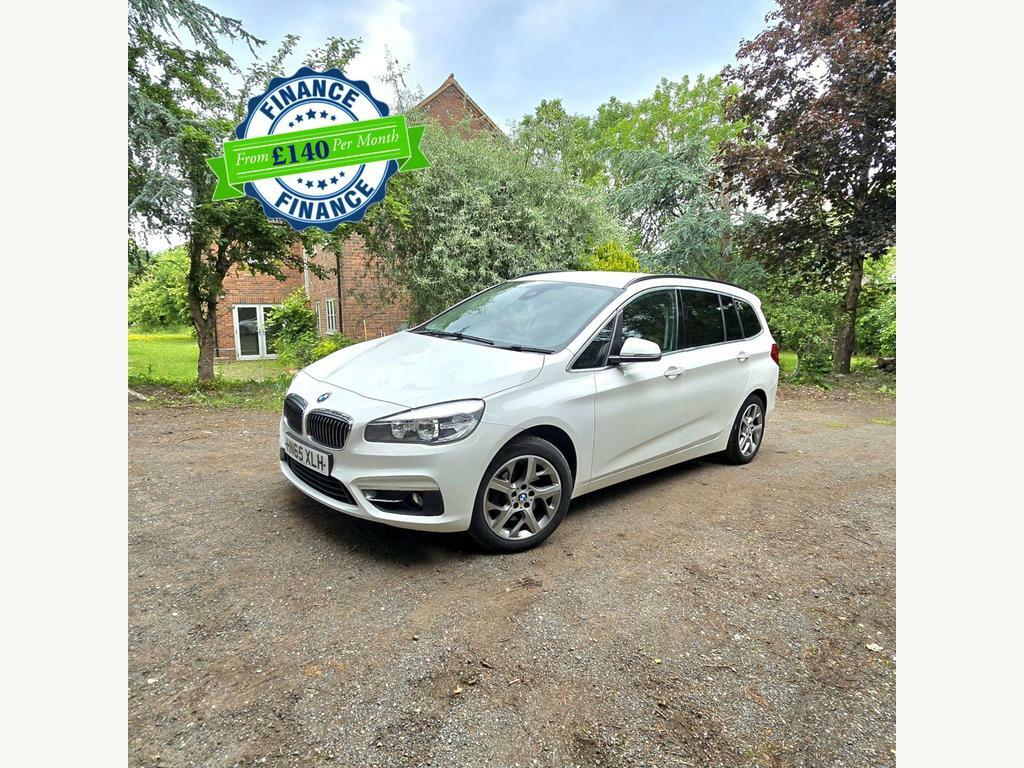 BMW 2 Series Gran Tourer 2.0 218D Luxury Euro 6 S S White