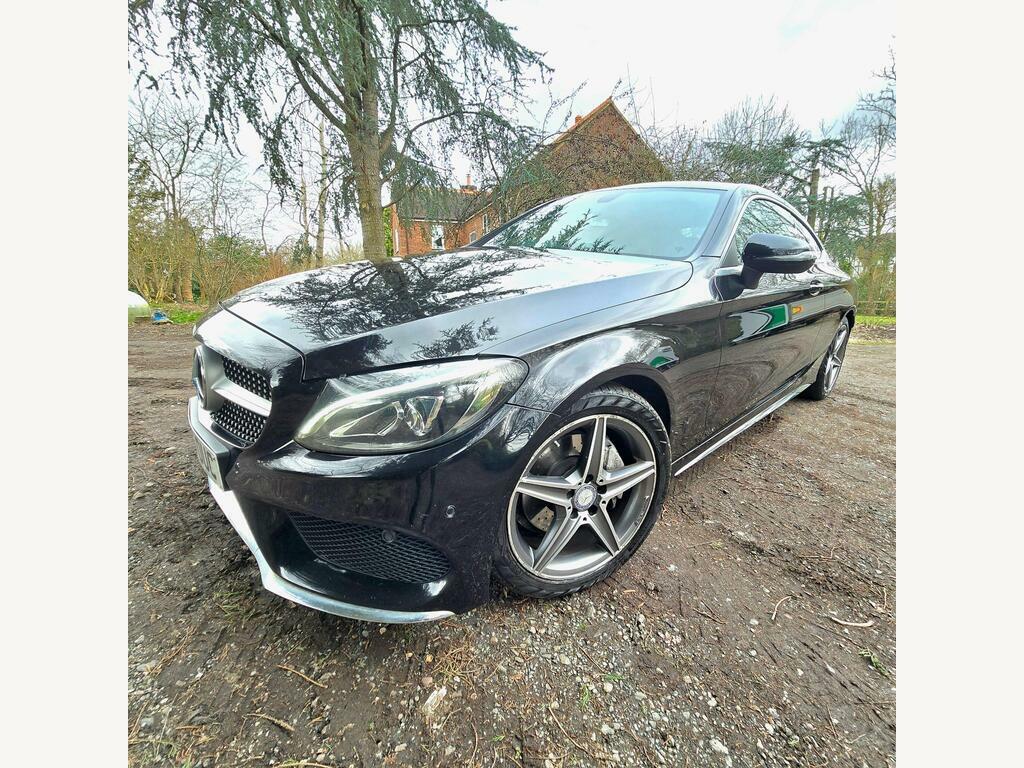 Mercedes-Benz C Class 2.1 C220d Amg Line G-tronic Euro 6 S S LN16OUC Black #4