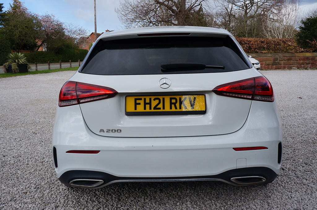 Mercedes-Benz A Class A200 Amg Line FH21RKV White #6