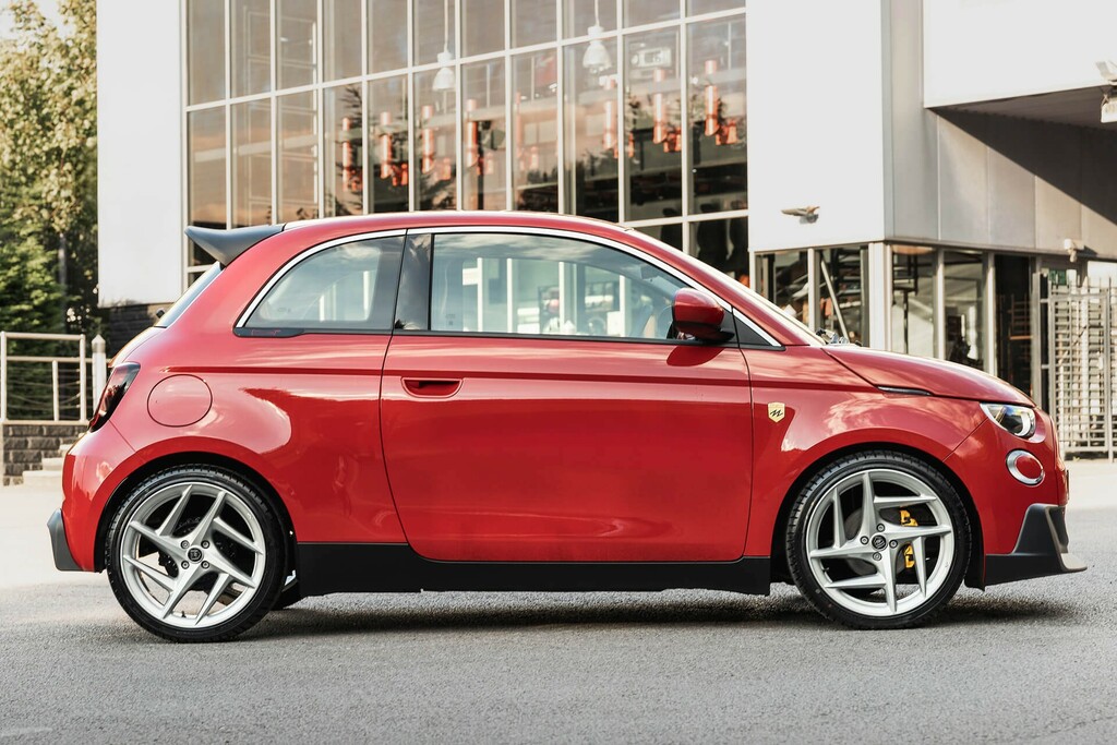 Fiat 500E 24Kwh Red Hatchback 95 Ps NX24WKS Red #5