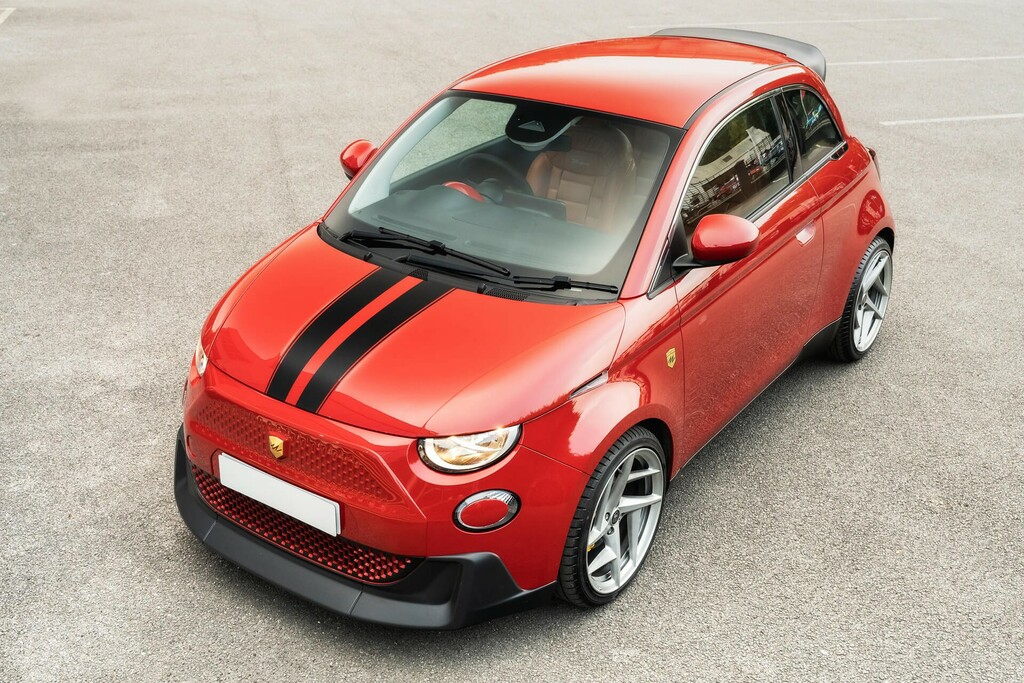 Fiat 500E 24Kwh Red Hatchback 95 Ps NX24WKS Red #3