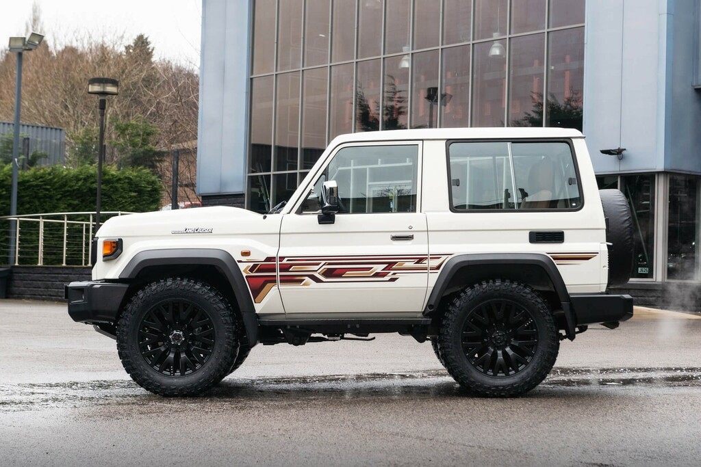 Toyota Land Cruiser Petrol White #5