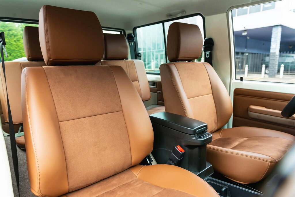 Toyota Land Cruiser Petrol White #2
