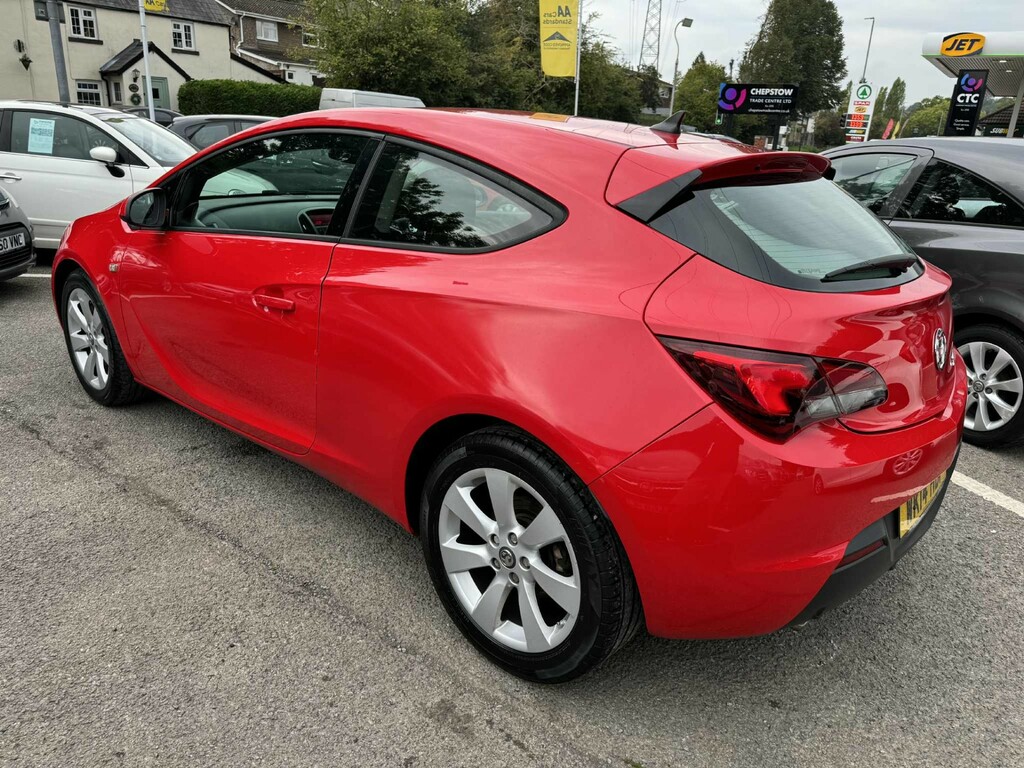 Vauxhall Astra GTC 1.4T Sport Euro 5 Ss WK14HDF Red #4