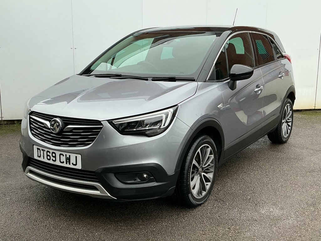 Vauxhall Crossland X 1.2 Turbo Gpf Elite Suv Euro 6 DT69CWJ Grey #2