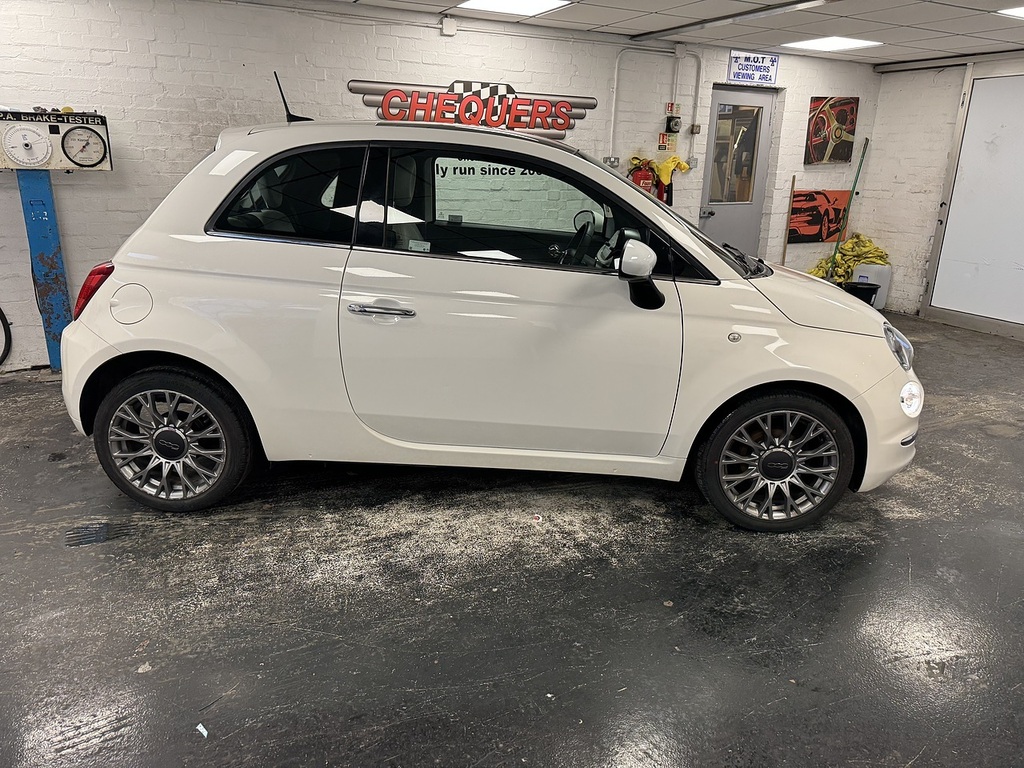 Fiat 500 Star White #5