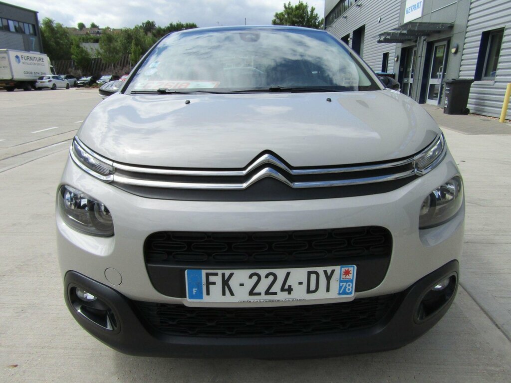 Citroen C3 1.2 Vti Vtrpure Tech Flair Euro 6 Lhd Grey #3