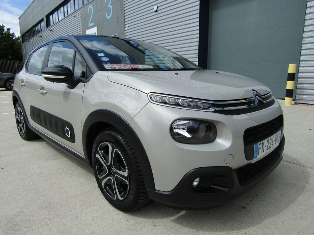 Citroen C3 1.2 Vti Vtrpure Tech Flair Euro 6 Lhd Grey #4