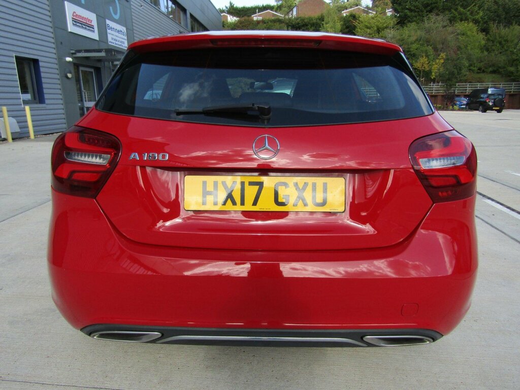 Mercedes-Benz A Class 1.6 A180 Se Euro 6 Ss HX17GXU Red #4