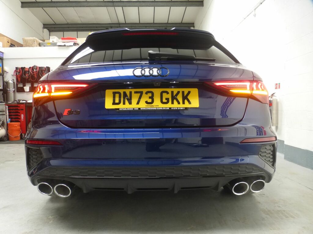 Audi S3 2.0 Tfsi Black Edition Sportback S Tron Blue #4