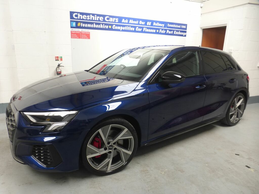 Audi S3 2.0 Tfsi Black Edition Sportback S Tron Blue