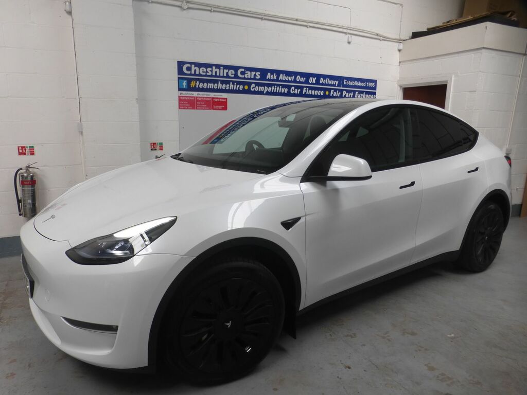Tesla Model Y Dual Motor Long Range Suv 4Wde White