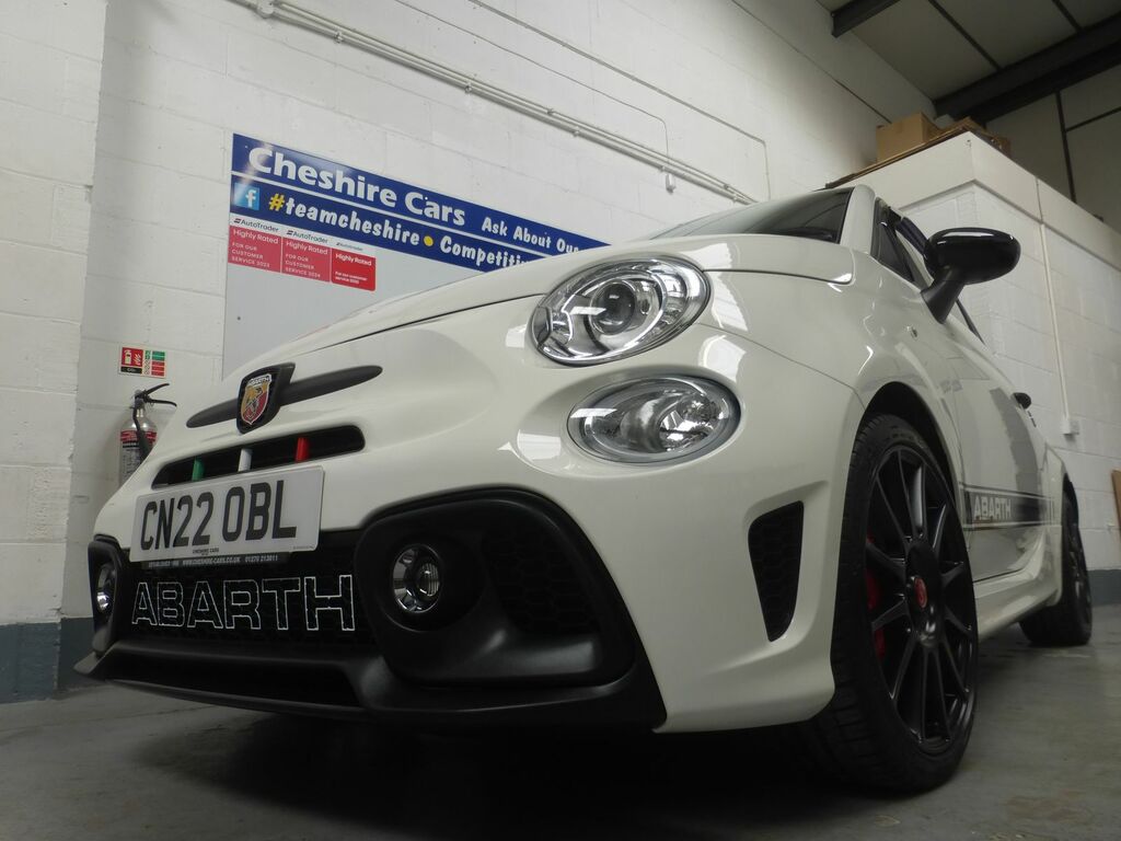 Abarth 595 1.4 T-jet Competizione Hatchback CN22OBL White #5