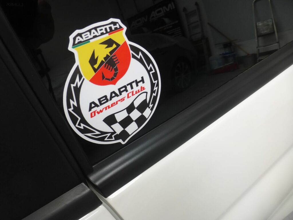 Abarth 595 1.4 T-jet Competizione Hatchback CN22OBL White #6
