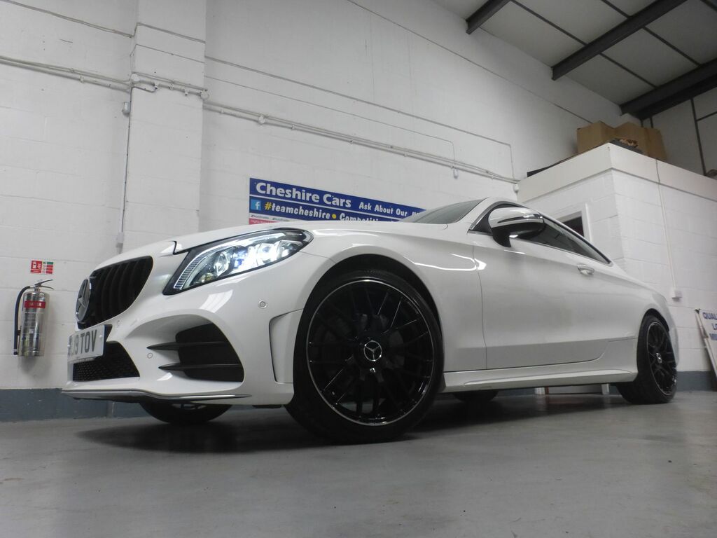 Mercedes-Benz C Class 1.5 C200 Mhev Amg Line Premium Coupe BL19TOV White #6