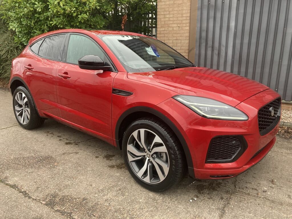 Jaguar E-Pace 2.0 D204 Mhev R-dynamic Hse Black Suv A Red