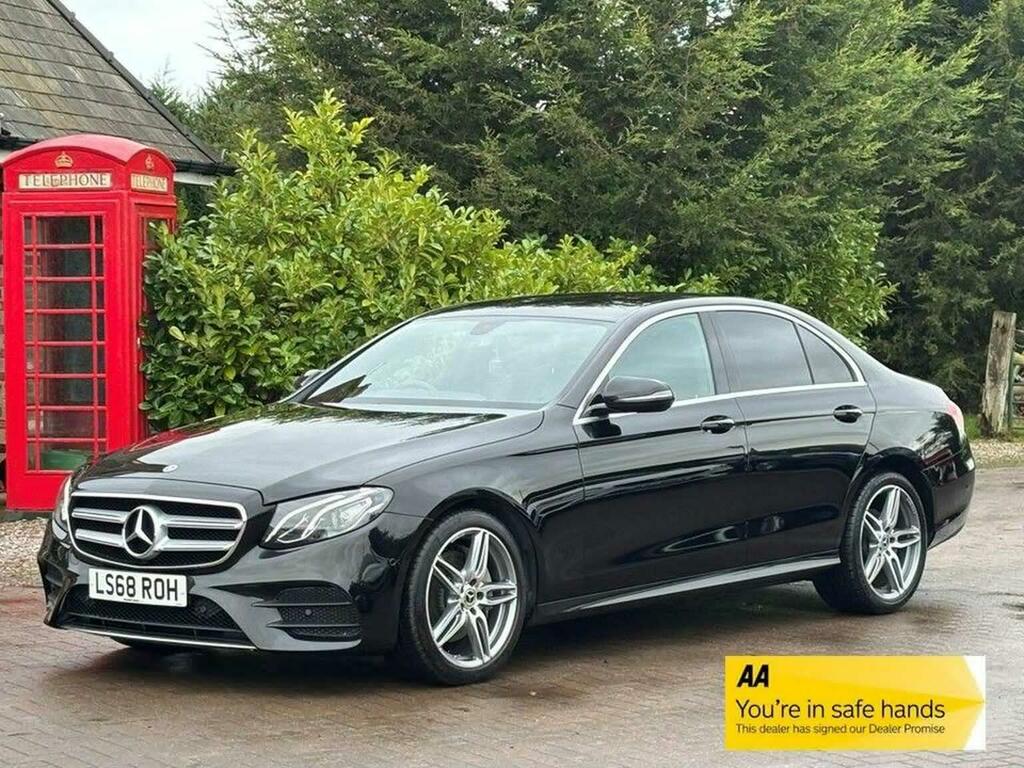 Mercedes-Benz E Class Saloon 2.0 E220d Amg Line G-tronic Euro 6 Ss 4 Black