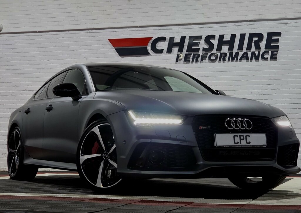 Audi RS7 Hatchback 4.0 Tfsi V8 Exclusivesunroofbosedrcl Grey