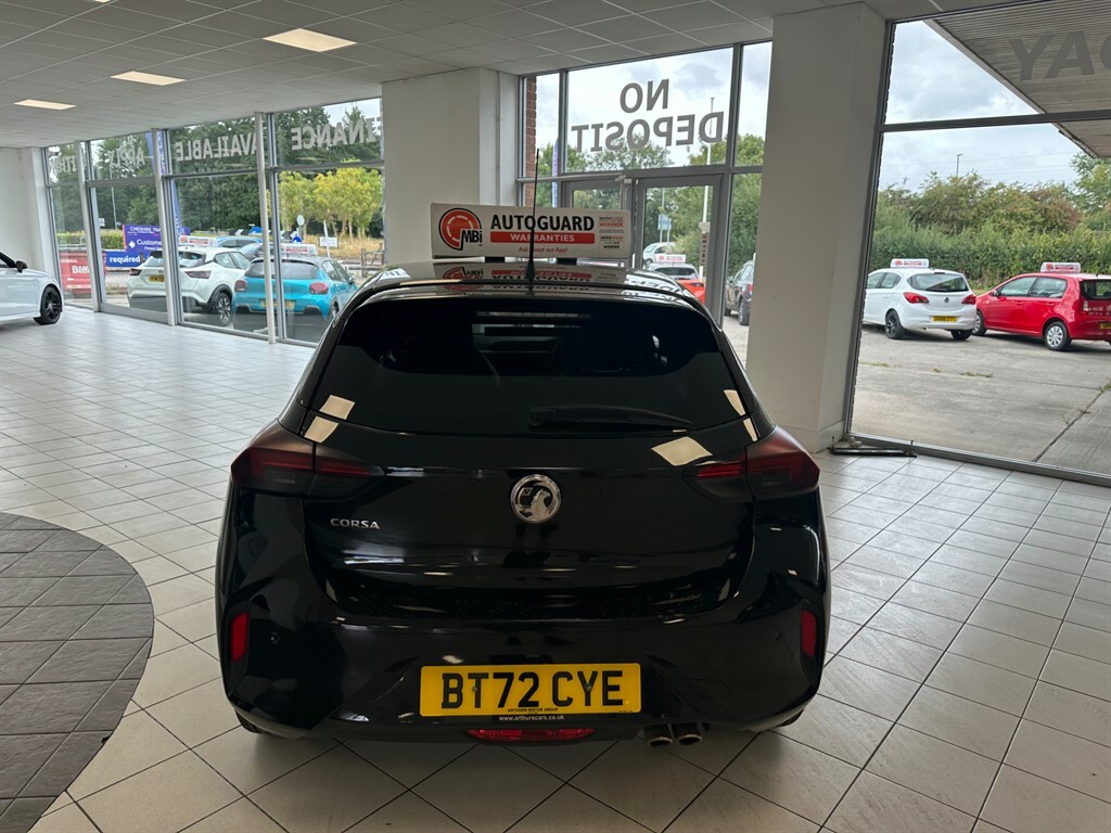 Vauxhall Corsa 1.2 L Ultimate BT72CYE Black #5