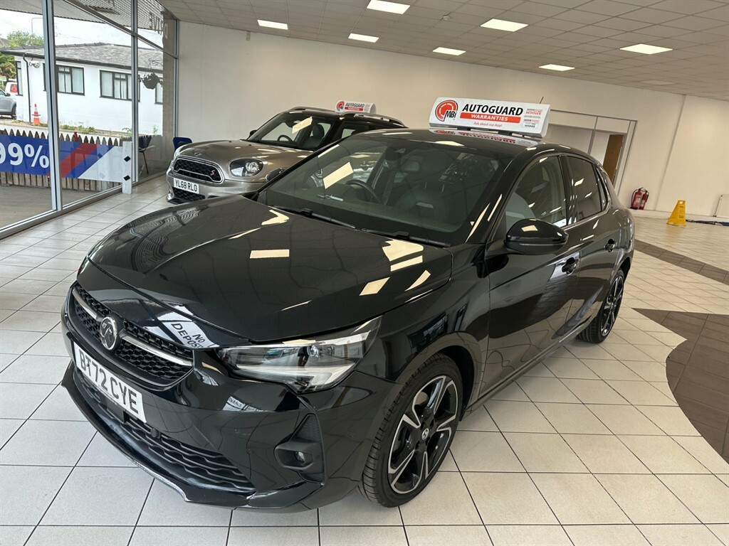Vauxhall Corsa 1.2 L Ultimate BT72CYE Black