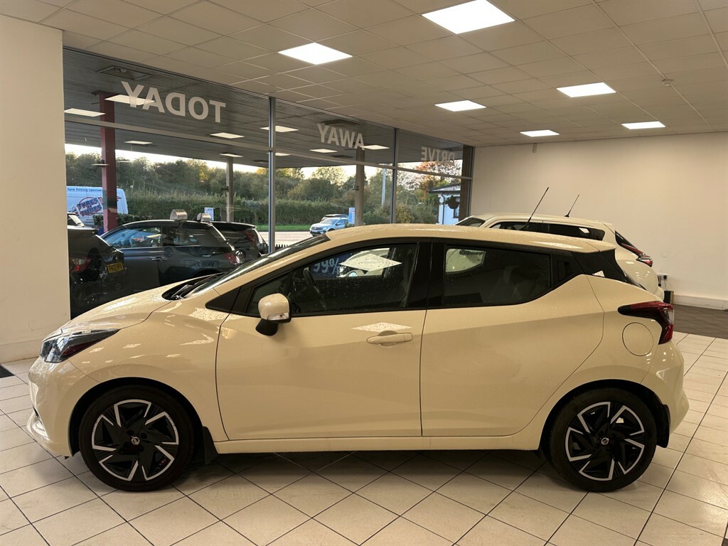 Nissan Micra 1.0 L Ig-t Acenta SL22XTE White #3