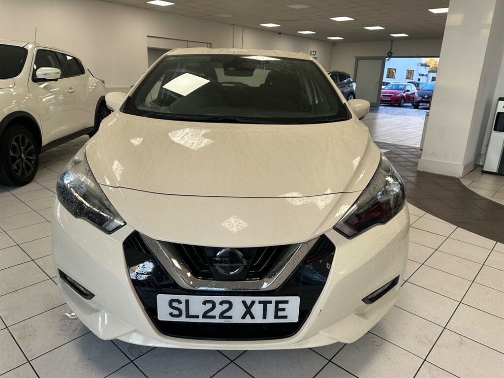 Nissan Micra 1.0 L Ig-t Acenta SL22XTE White #4