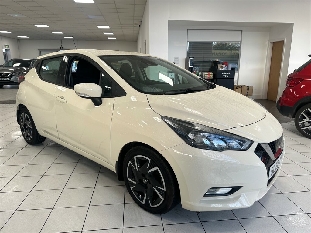 Nissan Micra 1.0 L Ig-t Acenta White