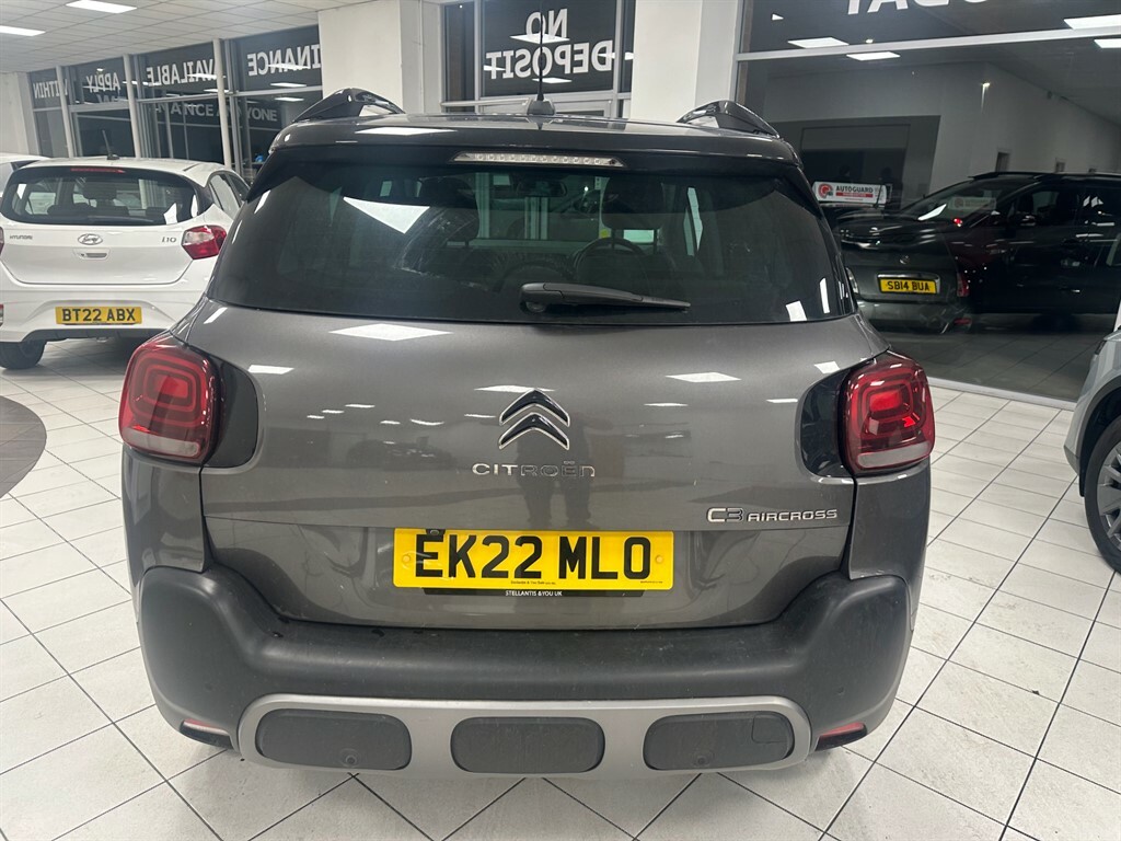 Citroen C3 Aircross 1.2 L Puretech Shine Plus Ss Eat6 EK22MLO Grey #5